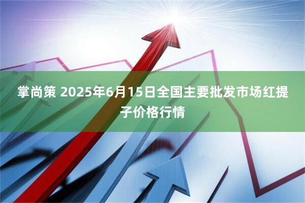 掌尚策 2025年6月15日全国主要批发市场红提子价格行情